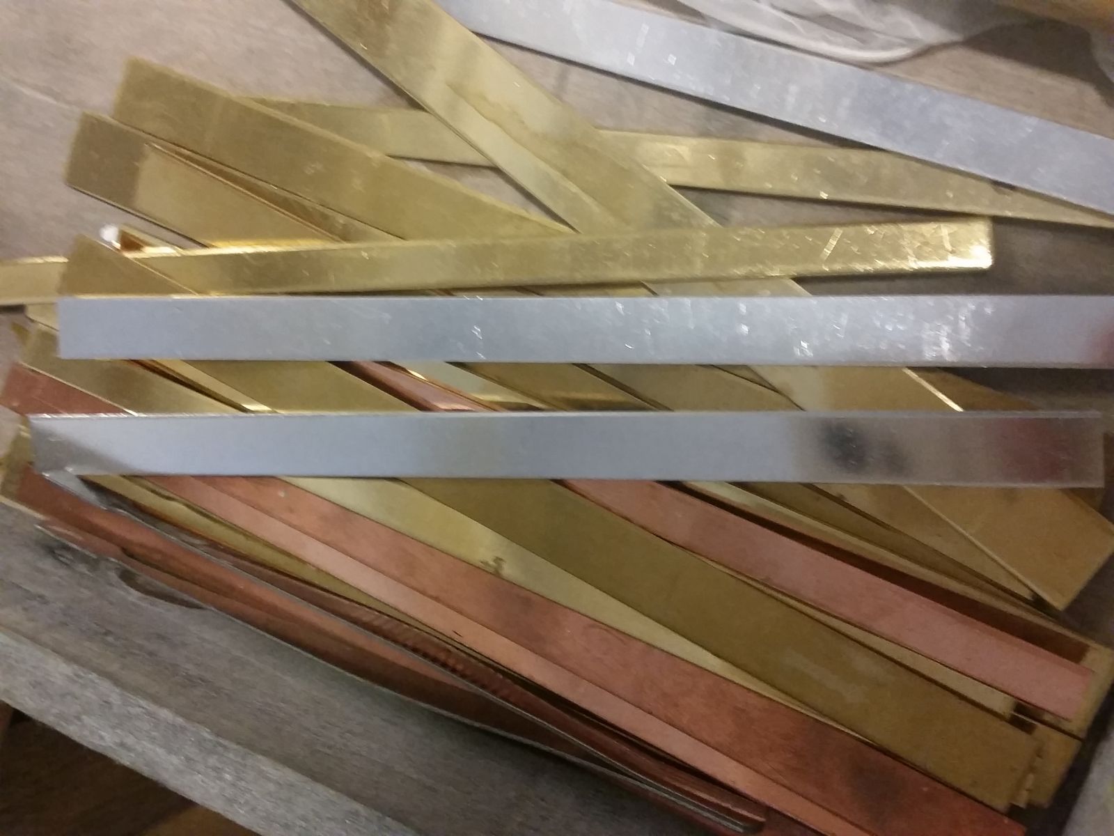 Metalen armband strips